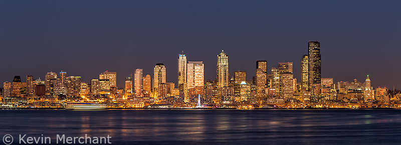 Seattle skyline from Alki