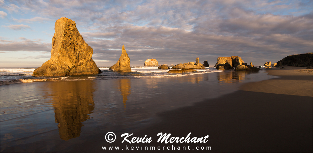 Bandon Beach in early morning light