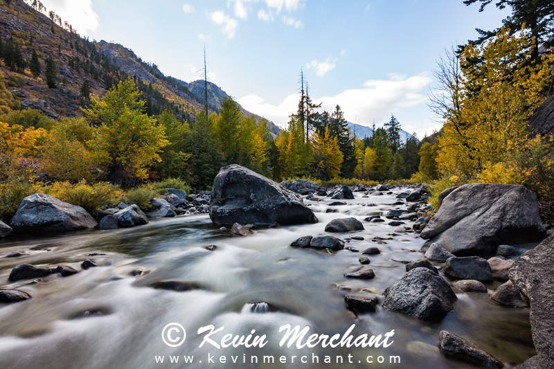 Fall color on Icicle Creek