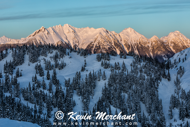 Mountains in late afternoon light