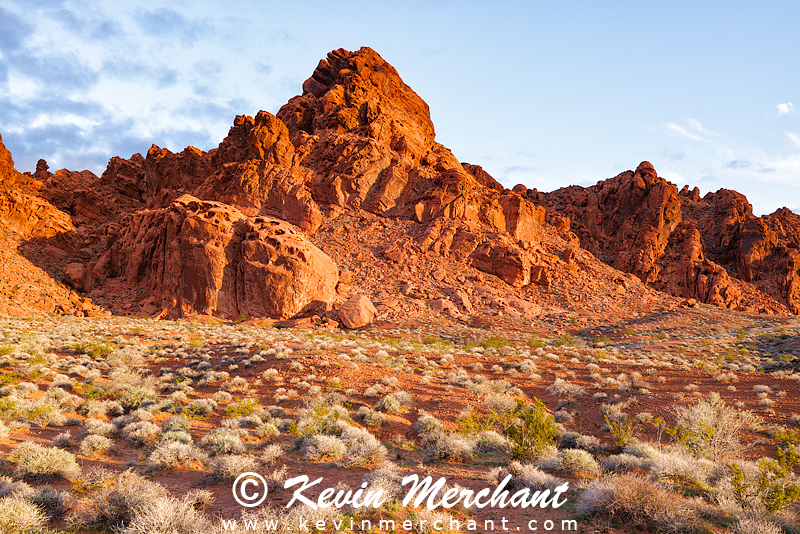 Rock outcropping in Valley of Fire
