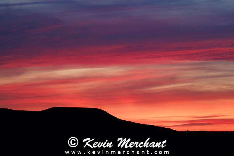 Sunset in Bruneau Dunes State Park
