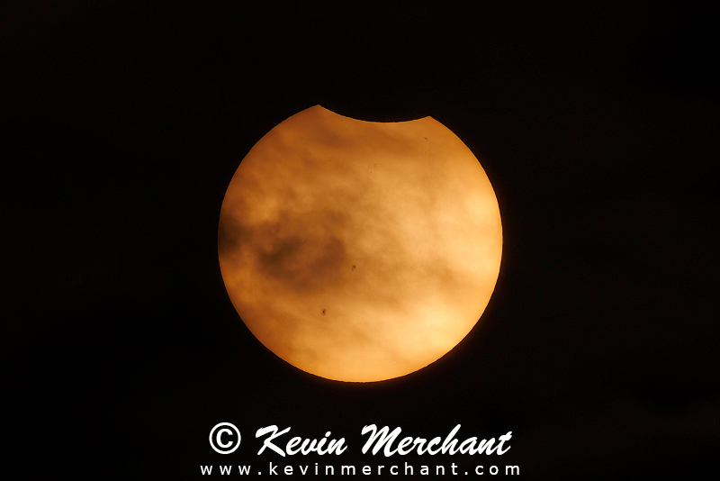 Partial solar eclipse
