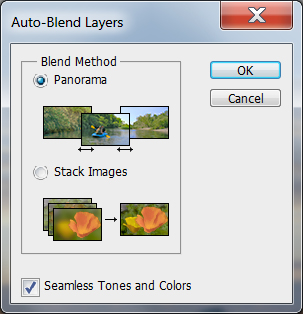 Auto-Blend Layers